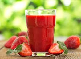 Suco-morango